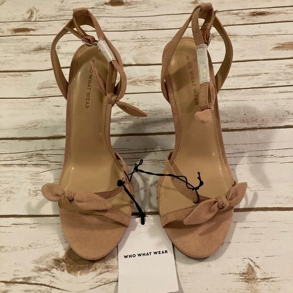 Who What Wear Taupe Pink Pin Heels 9.5 - Picture 2 of 9